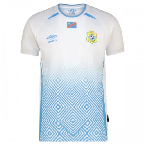 Fotballtrøye DR Congo Bortedrakt VM 2026 Kortermet Fotballtrøye DR Congo Bortedrakt VM 2026 Kortermet