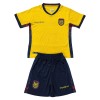 Fotballtrøye Ecuador Hjemmedrakt VM 2026 Kortermet - Barn(+ Shorts) Fotballtrøye Ecuador Hjemmedrakt VM 2026 Kortermet - Barn(+ Shorts)
