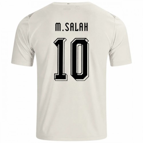 Fotballtrøye Egypt M. Salah 10 Bortedrakt VM 2026 Kortermet Fotballtrøye Egypt M. Salah 10 Bortedrakt VM 2026 Kortermet