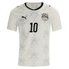 Fotballtrøye Egypt M. Salah 10 Bortedrakt VM 2026 Kortermet