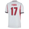 Fotballtrøye England Foden 17 Hjemmedrakt VM 2026 Kortermet Fotballtrøye England Foden 17 Hjemmedrakt VM 2026 Kortermet