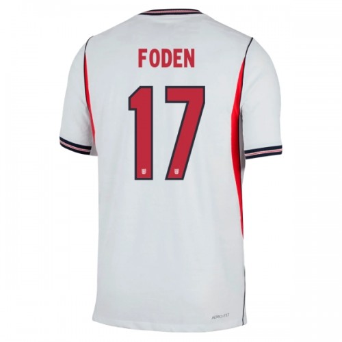 Fotballtrøye England Foden 17 Hjemmedrakt VM 2026 Kortermet Fotballtrøye England Foden 17 Hjemmedrakt VM 2026 Kortermet