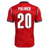 Fotballtrøye England Palmer 20 Bortedrakt VM 2026 Kortermet Fotballtrøye England Palmer 20 Bortedrakt VM 2026 Kortermet