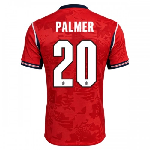 Fotballtrøye England Palmer 20 Bortedrakt VM 2026 Kortermet Fotballtrøye England Palmer 20 Bortedrakt VM 2026 Kortermet