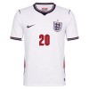 Fotballtrøye England Palmer 20 Hjemmedrakt VM 2026 Kortermet