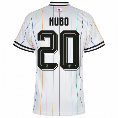 Fotballtrøye Japan Kubo 20 Bortedrakt VM 2026 Kortermet Fotballtrøye Japan Kubo 20 Bortedrakt VM 2026 Kortermet