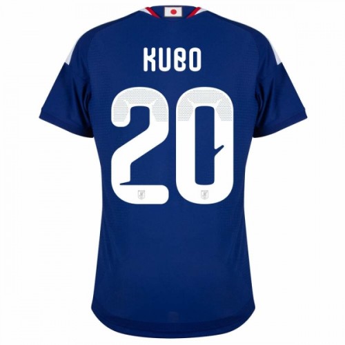 Fotballtrøye Japan Kubo 20 Hjemmedrakt VM 2026 Kortermet Fotballtrøye Japan Kubo 20 Hjemmedrakt VM 2026 Kortermet