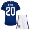 Fotballtrøye Japan Kubo 20 Hjemmedrakt VM 2026 Kortermet - Barn(+ Shorts) Fotballtrøye Japan Kubo 20 Hjemmedrakt VM 2026 Kortermet - Barn(+ Shorts)