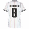 Fotballtrøye Japan Minamino 8 Bortedrakt VM 2026 Kortermet Fotballtrøye Japan Minamino 8 Bortedrakt VM 2026 Kortermet