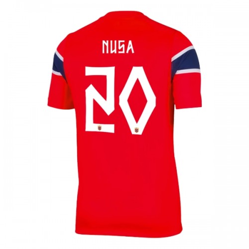 Fotballtrøye Norge Nusa 7 Hjemmedrakt VM 2026 Kortermet Fotballtrøye Norge Nusa 7 Hjemmedrakt VM 2026 Kortermet