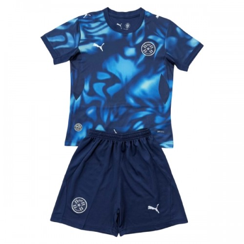 Fotballtrøye Paraguay Bortedrakt VM 2026 Kortermet - Barn(+ Shorts) Fotballtrøye Paraguay Bortedrakt VM 2026 Kortermet - Barn(+ Shorts)