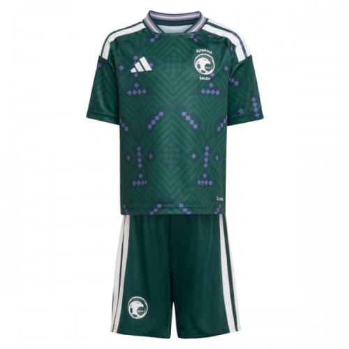 Fotballtrøye Saudi-Arabia Hjemmedrakt VM 2026 Kortermet - Barn(+ Shorts) Fotballtrøye Saudi-Arabia Hjemmedrakt VM 2026 Kortermet - Barn(+ Shorts)