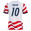 Fotballtrøye USA Pulisic 10 Hjemmedrakt VM 2026 Kortermet Fotballtrøye USA Pulisic 10 Hjemmedrakt VM 2026 Kortermet