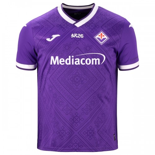 Fotballtrøye AC Fiorentina Hjemmedrakt 2026-27 Kortermet Fotballtrøye AC Fiorentina Hjemmedrakt 2026-27 Kortermet