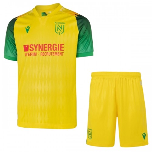 Fotballtrøye FC Nantes Hjemmedrakt 2026-27 Kortermet - Barn(+ Shorts) Fotballtrøye FC Nantes Hjemmedrakt 2026-27 Kortermet - Barn(+ Shorts)