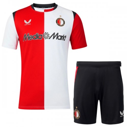 Fotballtrøye Feyenoord Rotterdam Rotterdam Hjemmedrakt 2026-27 Kortermet - Barn(+ Shorts) Fotballtrøye Feyenoord Rotterdam Rotterdam Hjemmedrakt 2026-27 Kortermet - Barn(+ Shorts)
