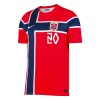 Fotballtrøye Norge Nusa 20 Hjemmedrakt VM 2026 Kortermet - Barn(+ Shorts)