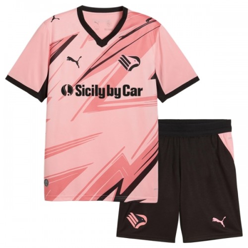 Fotballtrøye Palermo Hjemmedrakt 2026-27 Kortermet - Barn(+ Shorts) Fotballtrøye Palermo Hjemmedrakt 2026-27 Kortermet - Barn(+ Shorts)