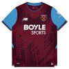 Fotballtrøye West Ham United Hjemmedrakt 2026-27 Kortermet Fotballtrøye West Ham United Hjemmedrakt 2026-27 Kortermet