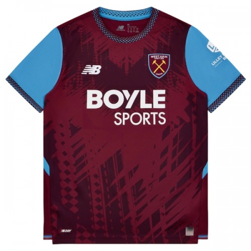Fotballtrøye West Ham United Hjemmedrakt 2026-27 Kortermet Fotballtrøye West Ham United Hjemmedrakt 2026-27 Kortermet