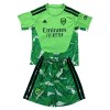 Fotballtrøye Arsenal Keeper 2026-27 Kortermet Grønn - Barn(+ Shorts)
