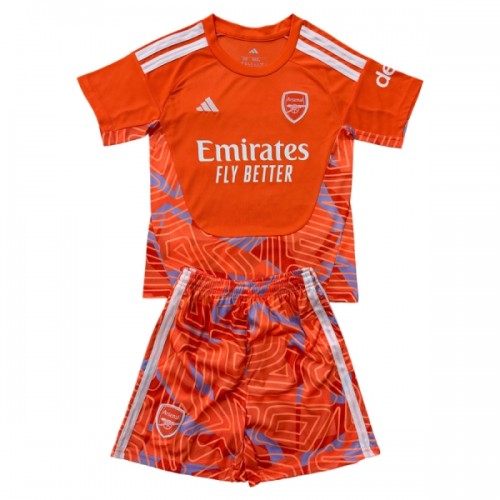 Fotballtrøye Arsenal Keeper 2026-27 Kortermet Oransje - Barn(+ Shorts) Fotballtrøye Arsenal Keeper 2026-27 Kortermet Oransje - Barn(+ Shorts)