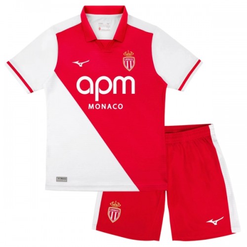 Fotballtrøye AS Monaco Hjemmedrakt 2026-27 Kortermet - Barn(+ Shorts) Fotballtrøye AS Monaco Hjemmedrakt 2026-27 Kortermet - Barn(+ Shorts)