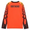 Fotballtrøye Borussia Dortmund Keeper Hjemmedrakt 2026-27 Langermet Oransje - Barn(+ Shorts)