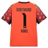 Fotballtrøye Borussia Dortmund Kobel 1 Keeper Hjemmedrakt 2026-27 Kortermet Oransje Fotballtrøye Borussia Dortmund Kobel 1 Keeper Hjemmedrakt 2026-27 Kortermet Oransje
