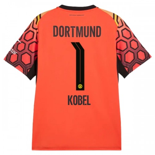Fotballtrøye Borussia Dortmund Kobel 1 Keeper Hjemmedrakt 2026-27 Kortermet Oransje Fotballtrøye Borussia Dortmund Kobel 1 Keeper Hjemmedrakt 2026-27 Kortermet Oransje