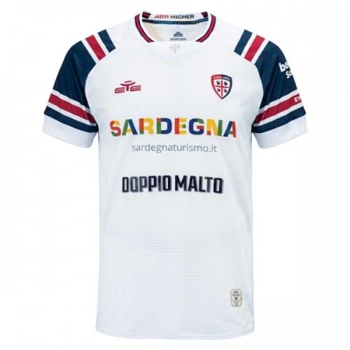Fotballtrøye Cagliari Calcio Bortedrakt 2026-27 Kortermet Fotballtrøye Cagliari Calcio Bortedrakt 2026-27 Kortermet