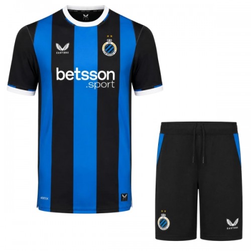 Fotballtrøye Club Brugge KV Hjemmedrakt 2026-27 Kortermet - Barn(+ Shorts) Fotballtrøye Club Brugge KV Hjemmedrakt 2026-27 Kortermet - Barn(+ Shorts)