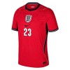 Fotballtrøye England Elliot Anderson 23 Bortedrakt VM 2026 Kortermet