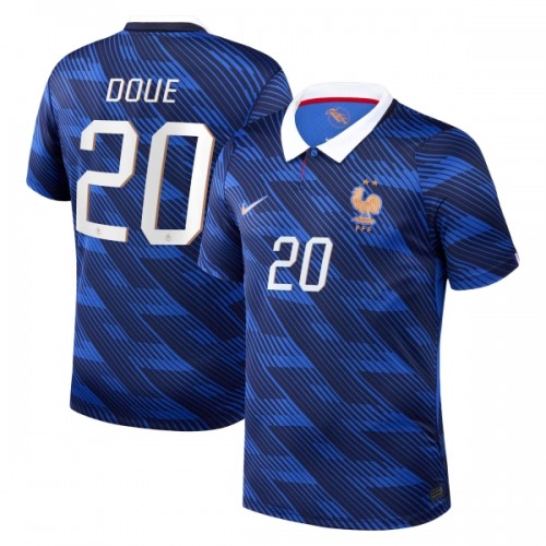 Fotballtrøye Frankrike Desire Doue 20 Hjemmedrakt VM 2026 Kortermet Fotballtrøye Frankrike Desire Doue 20 Hjemmedrakt VM 2026 Kortermet