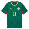 Fotballtrøye Senegal Jackson 11 Bortedrakt VM 2026 Kortermet