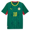 Fotballtrøye Senegal Mane 10 Bortedrakt VM 2026 Kortermet