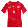 Fotballtrøye Sveits Granit Xhaka 10 Hjemmedrakt VM 2026 Kortermet