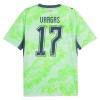 Fotballtrøye Sveits Vargas 17 Bortedrakt VM 2026 Kortermet Fotballtrøye Sveits Vargas 17 Bortedrakt VM 2026 Kortermet