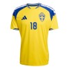 Fotballtrøye Sverige Ayari 18 Hjemmedrakt VM 2026 Kortermet