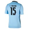 Fotballtrøye Uruguay Federico Valverde 15 Hjemmedrakt VM 2026 Kortermet Fotballtrøye Uruguay Federico Valverde 15 Hjemmedrakt VM 2026 Kortermet