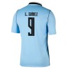 Fotballtrøye Uruguay Luis Suarez 9 Hjemmedrakt VM 2026 Kortermet Fotballtrøye Uruguay Luis Suarez 9 Hjemmedrakt VM 2026 Kortermet