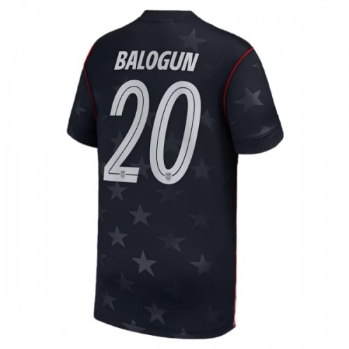 Fotballtrøye USA Balogun 20 Bortedrakt VM 2026 Kortermet Fotballtrøye USA Balogun 20 Bortedrakt VM 2026 Kortermet
