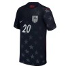 Fotballtrøye USA Balogun 20 Bortedrakt VM 2026 Kortermet