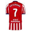 Fotballtrøye Atlético Madrid Griezmann 7 Hjemmedrakt 2026-27 Kortermet Fotballtrøye Atlético Madrid Griezmann 7 Hjemmedrakt 2026-27 Kortermet
