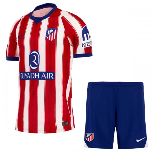 Fotballtrøye Atlético Madrid Hjemmedrakt 2026-27 Kortermet - Barn(+ Shorts) Fotballtrøye Atlético Madrid Hjemmedrakt 2026-27 Kortermet - Barn(+ Shorts)