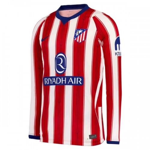 Fotballtrøye Atlético Madrid Hjemmedrakt 2026-27 Langermet Fotballtrøye Atlético Madrid Hjemmedrakt 2026-27 Langermet