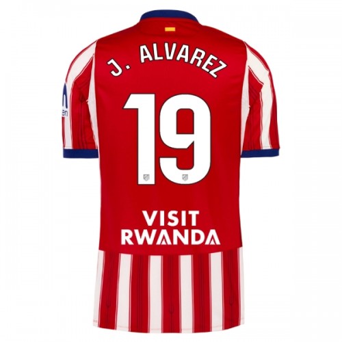 Fotballtrøye Atlético Madrid J. Alvarez 19 Hjemmedrakt 2026-27 Kortermet Fotballtrøye Atlético Madrid J. Alvarez 19 Hjemmedrakt 2026-27 Kortermet