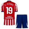Fotballtrøye Atlético Madrid J. Alvarez 19 Hjemmedrakt 2026-27 Kortermet - Barn(+ Shorts) Fotballtrøye Atlético Madrid J. Alvarez 19 Hjemmedrakt 2026-27 Kortermet - Barn(+ Shorts)