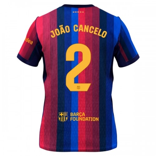 Fotballtrøye FC Barcelona Joao Cancelo 2 Hjemmedrakt 2026-27 Kortermet Fotballtrøye FC Barcelona Joao Cancelo 2 Hjemmedrakt 2026-27 Kortermet