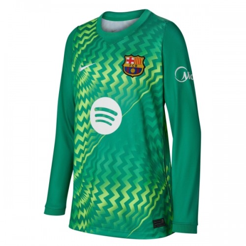 Fotballtrøye FC Barcelona Keeper Hjemmedrakt 2026-27 Langermet Fotballtrøye FC Barcelona Keeper Hjemmedrakt 2026-27 Langermet